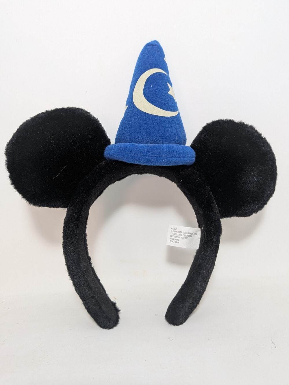 Disney Parks Mickey Mouse Fantasia Sorcerer Apprentice Wizard Ears Headband EUC